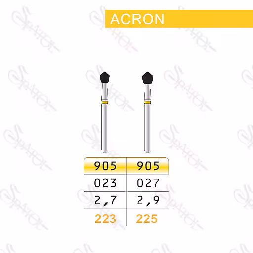 فرز الماسی پالیش کامپوزیت 2.7 / 2.9 میل ACORN 905 تیزکاوان TEESKAVAN