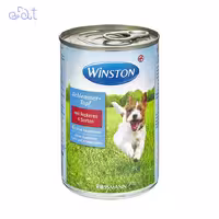 کنسرو سگ وینستون با طعم گوشت میکس Winston Beef Mix وزن 400 گرم