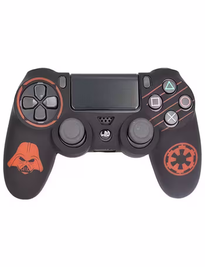 روکش محافظ دسته PS4 لیزری مشکی قرمز طرح دارث ویدر