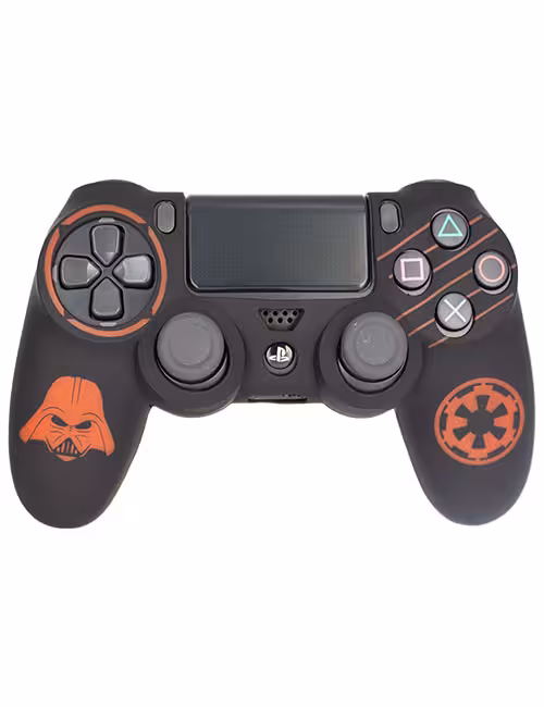 روکش محافظ دسته PS4 لیزری مشکی قرمز طرح دارث ویدر