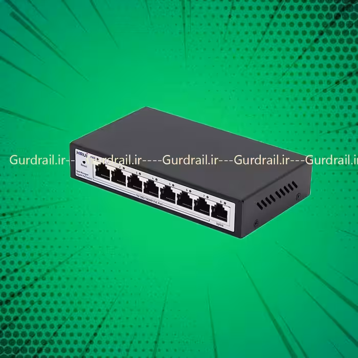 سوئیچ مدیریتی PoE اچ ار یو ای HRUI HR-AFGW-71 | گاردریل