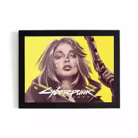 تابلو قاب سایبرپانک Cyberpunk 2077