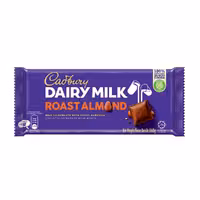 شکلات کدبری دیری میلک شیرشکلات و بادام بو داده 160 گرم | Cadbury dairy milk roast almonds 160gr