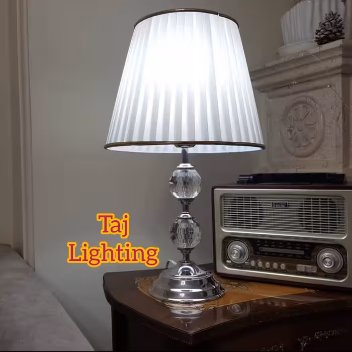 آباژور  رومیزی طرح دو گوی مدل والنتینو