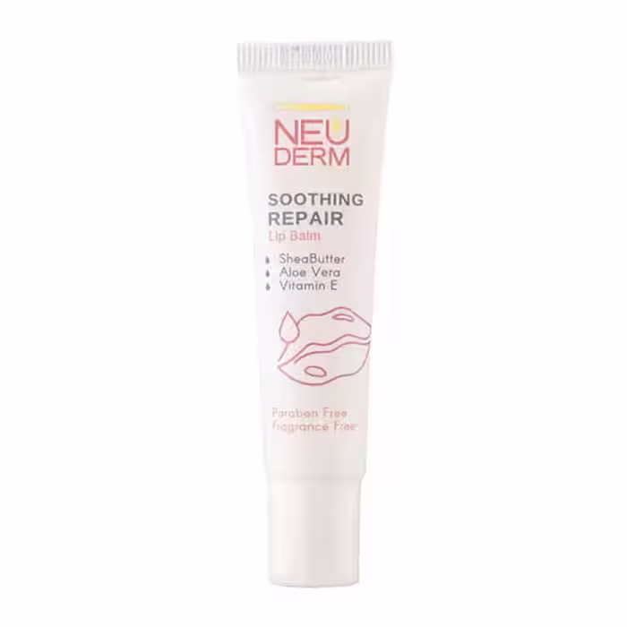 بالم لب سوتینگ ترمیم کننده نئودرم|Neuderm lip balm soothing repair