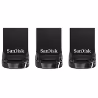 فلش سن دیسک مدل SDCZ430-032G-G46T Ultra Fit USB3.2 با ظرفیت 32 گیگابایت بسته 3 عددی
