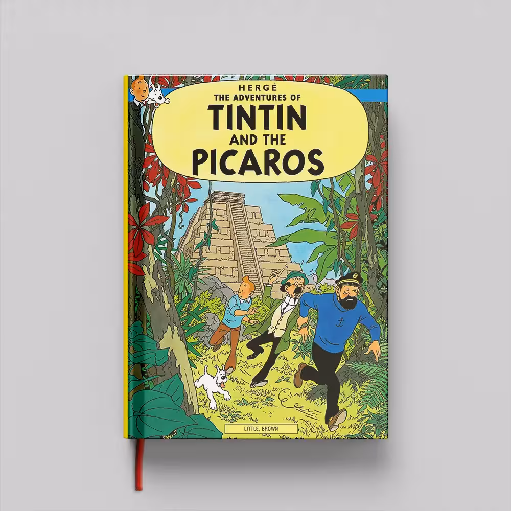 کتاب Tintin And The Picaros جلد سخت (HARDCOVER)