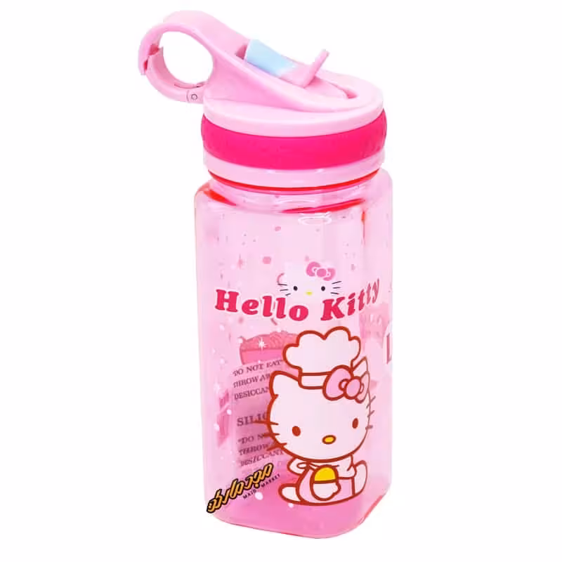 قمقمه 8841 طرح کیتی صورتی لیدر