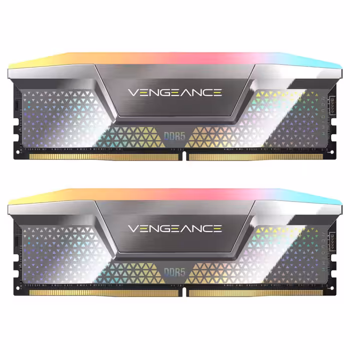 رم دسکتاپ DDR5 CUDIMM دو کاناله 8000 مگاهرتز کورسیر مدل VENGEANCE RGB ظرفیت 48 گیگابایت CL38