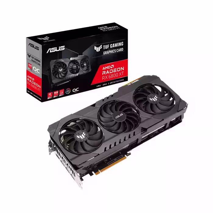 کارت گرافیک ایسوس TUF Gaming AMD Radeon RX 6800 XT 16GB OC Edition