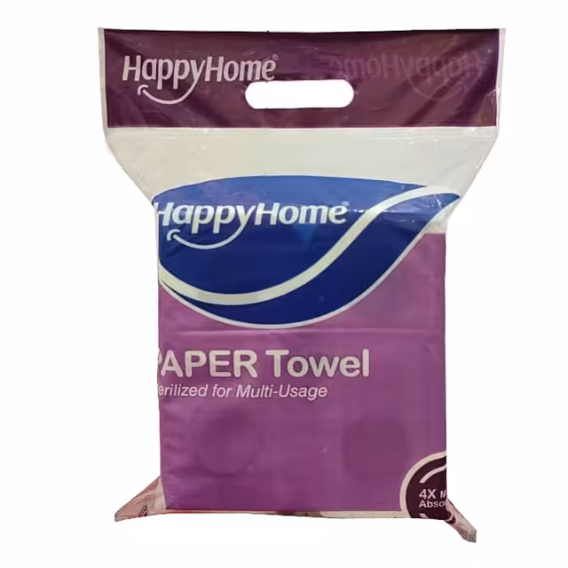 دستمال توالت هپی هوم بسته 4 عددی