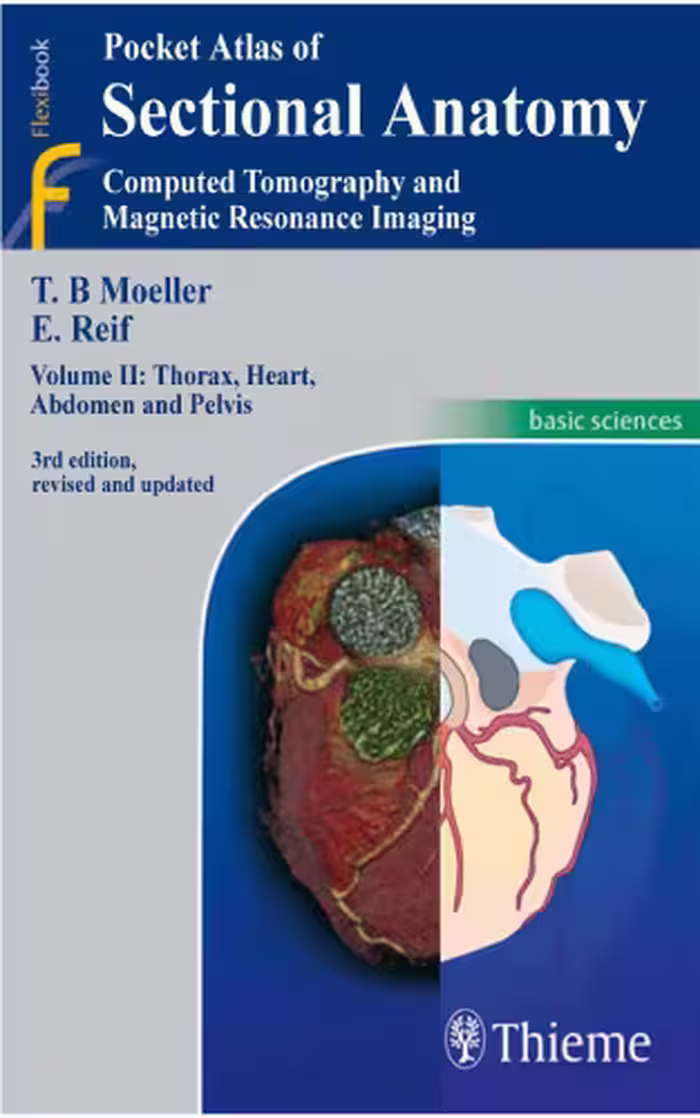 خرید و دانلود نسخه کامل کتاب Pocket atlas of sectional anatomy: computed tomography and magnetic resonance imaging