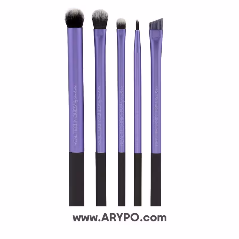 ست براش آرایش چشم استارتر ریل تکنیک