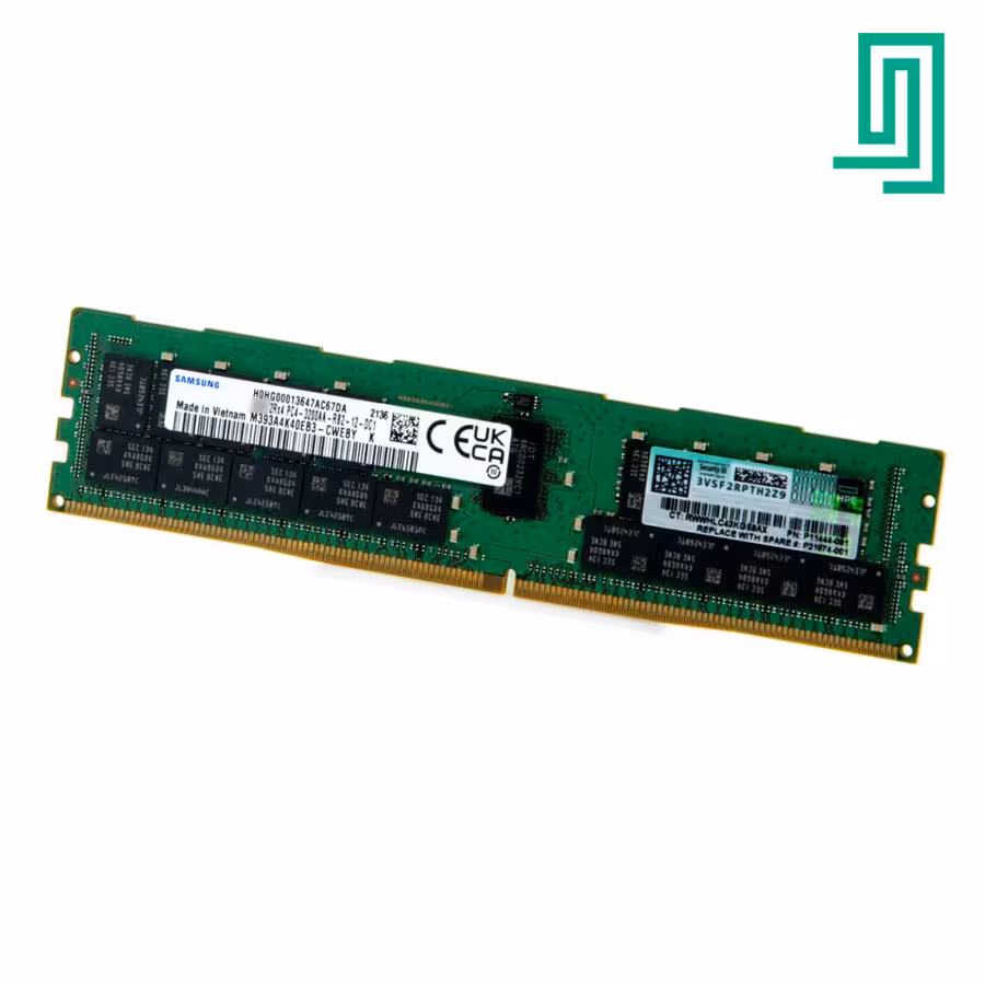 HPE 64GB Dual Rank x4 DDR4-3200 CAS-22-22-22 Registered Smart Memory Kit