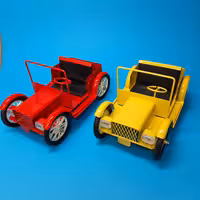 ماکت ماشین فانتزی فلزی