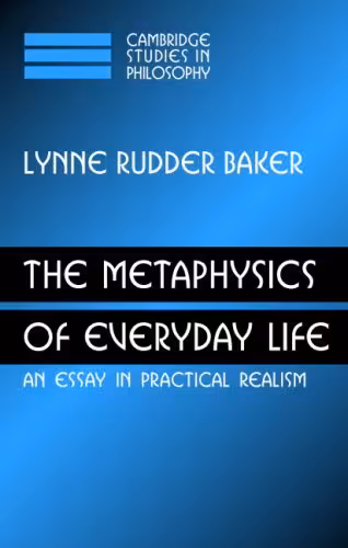 خرید و دانلود نسخه کامل کتاب The Metaphysics of Everyday Life: An Essay in Practical Realism