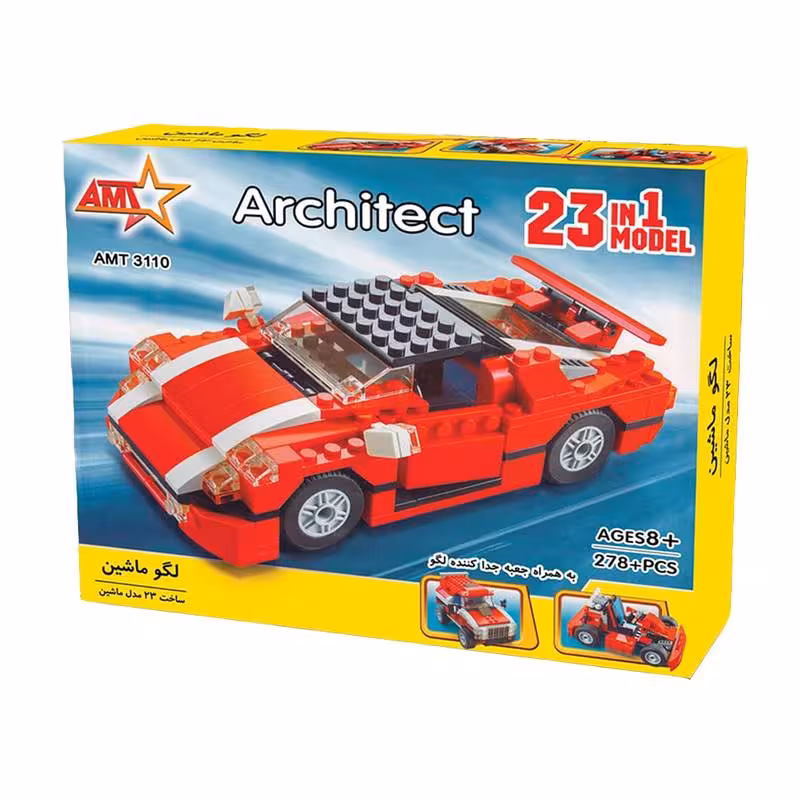 لگو طرح ماشین 23 مدل AMT