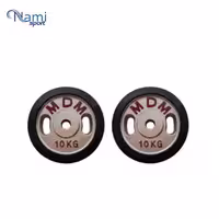صفحه هالتر دورلاستیک MDM بسته 2عددی وزن 10 کیلوگرم
