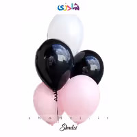 پک 5عددی مشکی صورتی