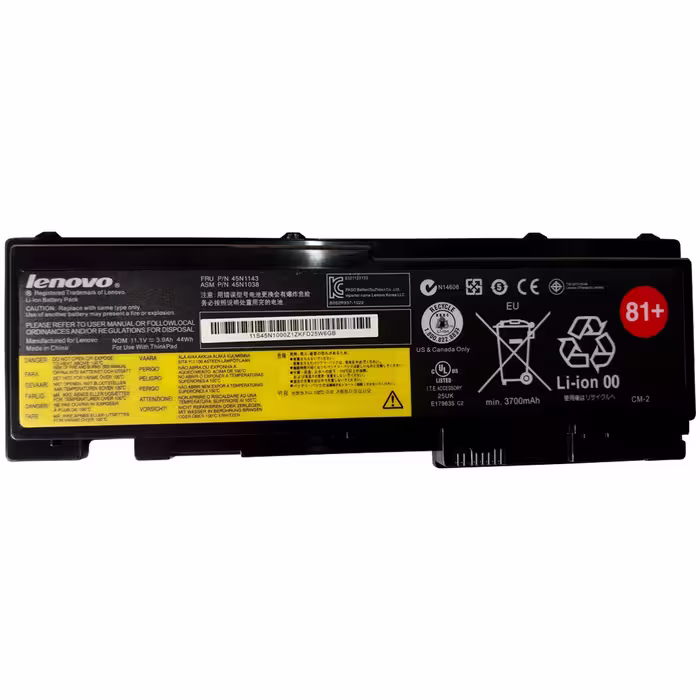 باتری لپ تاپ لنوو مدل 45N1038 مناسب ThinkPad T420S و T430S