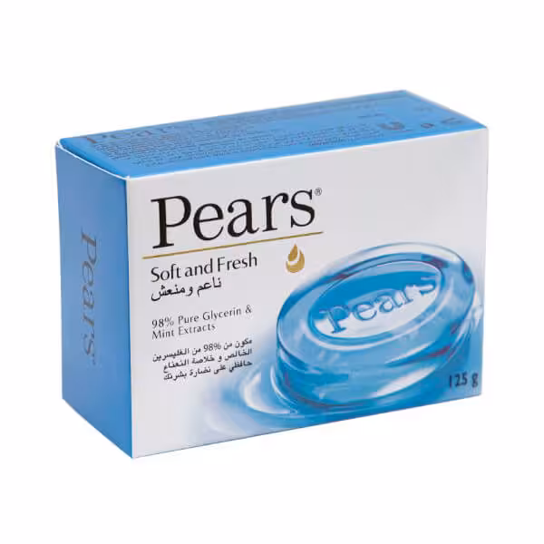 صابون پیرز Soft & Fresh حجم 125 گرم