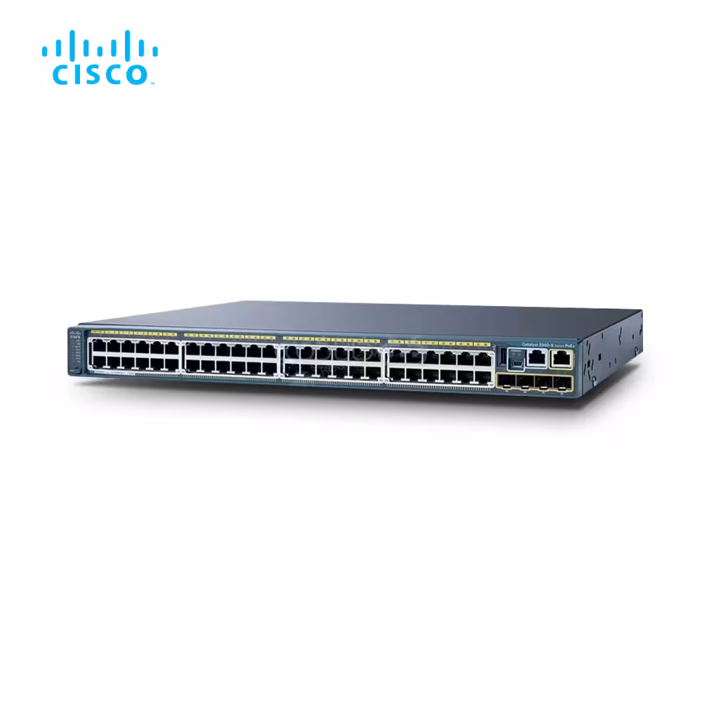 سوئیچ 48 پورت سیسکو مدل  WS-C2960X-48FPS-L