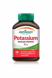 قرص پتاسیم Jamieson - بسته 100 عددی