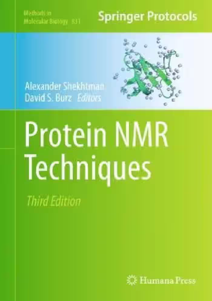 خرید و دانلود نسخه کامل کتاب Protein NMR techniques