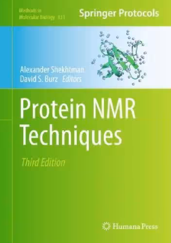 خرید و دانلود نسخه کامل کتاب Protein NMR techniques