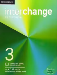 کتاب اینترچنج سه ویرایش پنجم (Interchange 3 (5th