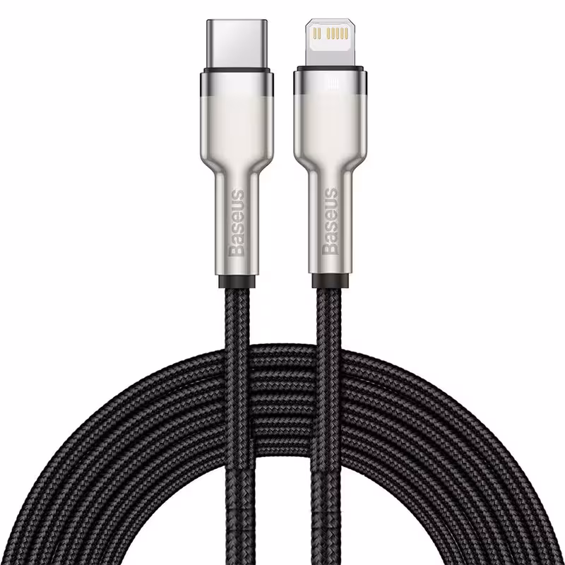 کابل تبدیل USB-C به لایتنینگ باسئوس مدل CATLJK-B01 طول 2 متر