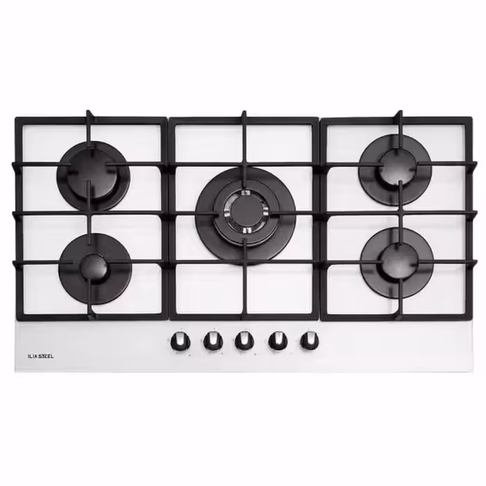 اجاق گاز صفحه ای G 527 W – ایلیا استیل/iliasteel