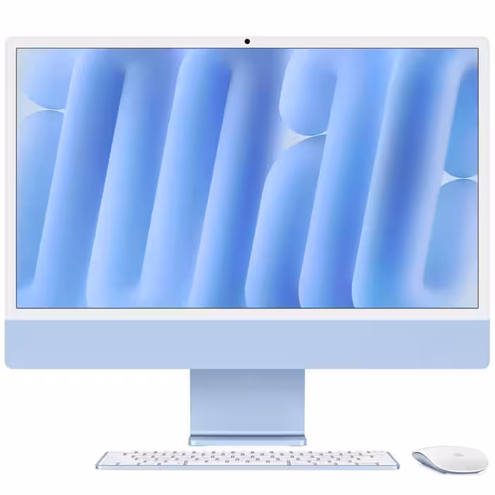 خرید و قیمت کامپیوتر آل این وان اپل 24 اینچی مدل iMac MWUF3 M4 16GB RAM 256GB SSD