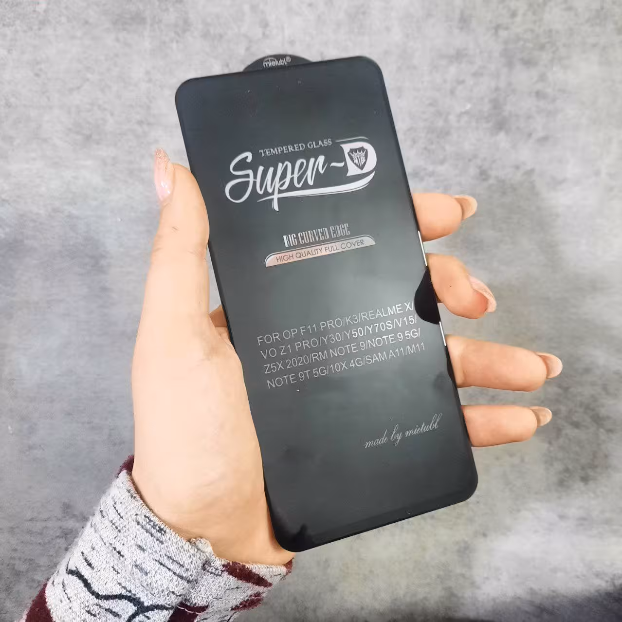 گلس Note 9T 5G / Samsung A11 / M11 / Mi 11 Lite سوپر D برند میتوبل