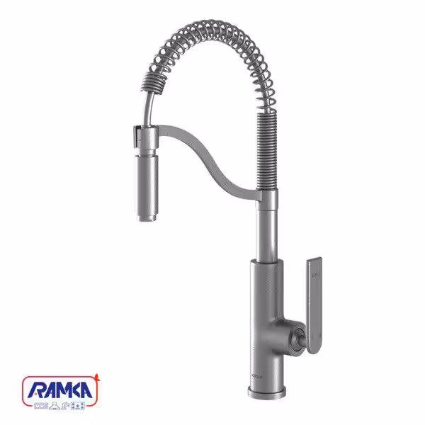 شیر آشپزخانه فنری کسری مدل آمازون