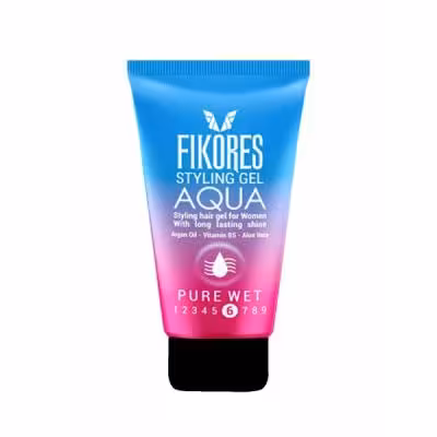 ژل حالت دهنده مو فیکورس مدل AQUA حجم 150 میلی لیتر