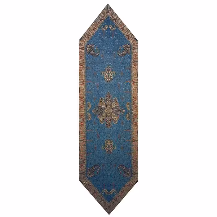 رومیزی رانر ترمه نفیس ابریشم کد TRRA45