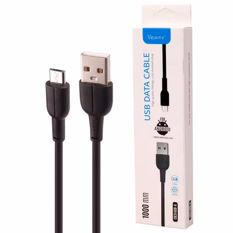 كابل شارژ ميكرو VERITY CB3140 - یاسین کامپیوتر