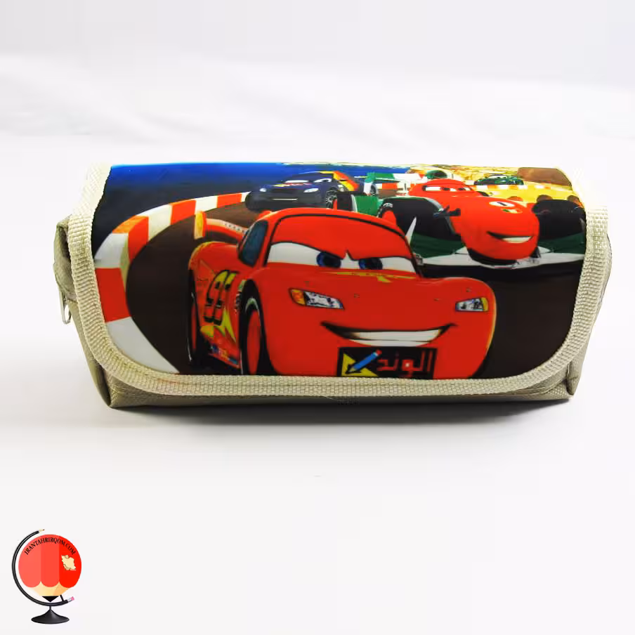 جامدادی پسرانه طرح ماشین ها سه زیپ الوند