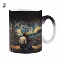 ماگ حرارتی راویتا طرح عاشقانه ونگوک Van Gogh Love کد 3816