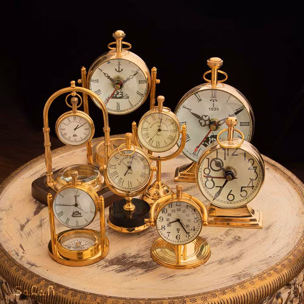 انواع ساعت های رومیزی کد 404