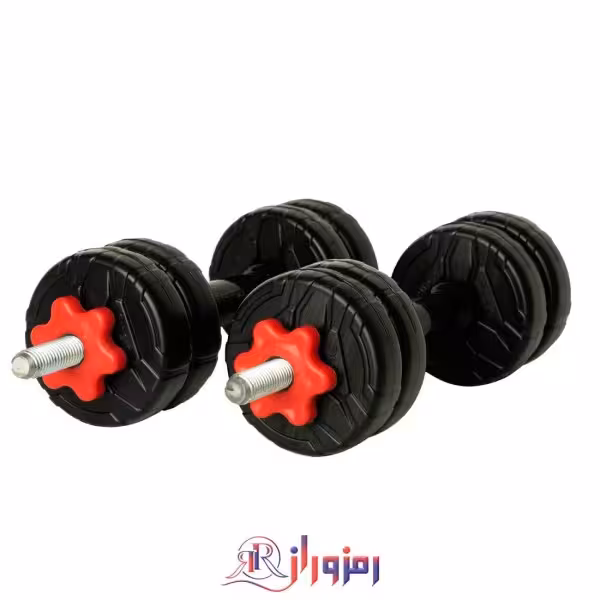 دمبل متغییر 2 کیلویی صفحه گرد