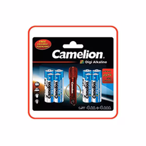 باتری قلمی و نیم قلمی دیجی آلکالاین 4 4 کملیون