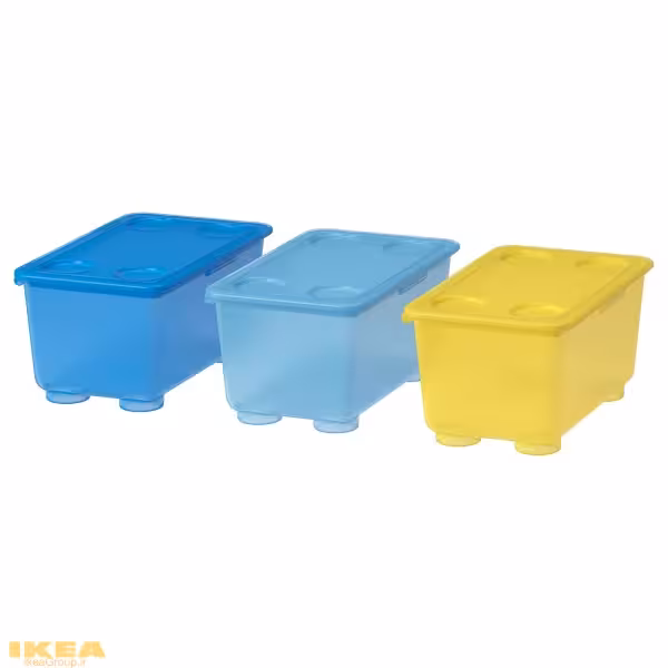 جعبه درب دار 3 تایی مدل GLIS | برند ایکیا | ارسال 15 الی 20 روز کاری