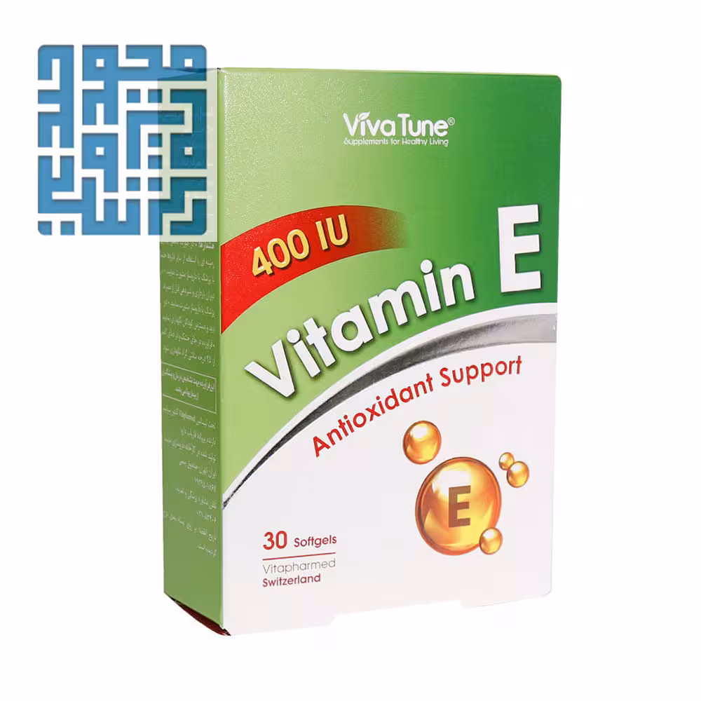 سافت ژل ویتامین E 400 ویواتیون 30 عددی