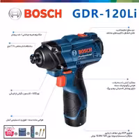 دریل پیچ گوشتی و بکس شارژی بوش مدل حرفه ای GDR 120 Li   GSR 120 Li Professional