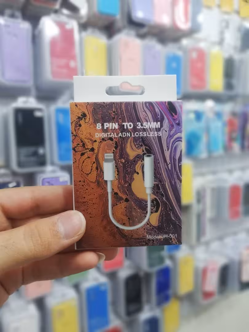 جک 3 میلی متری لایتینیگ به aux اورجینال