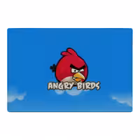 خرید و قیمت موس پد گیمینگ طرح angry birds کد 4104