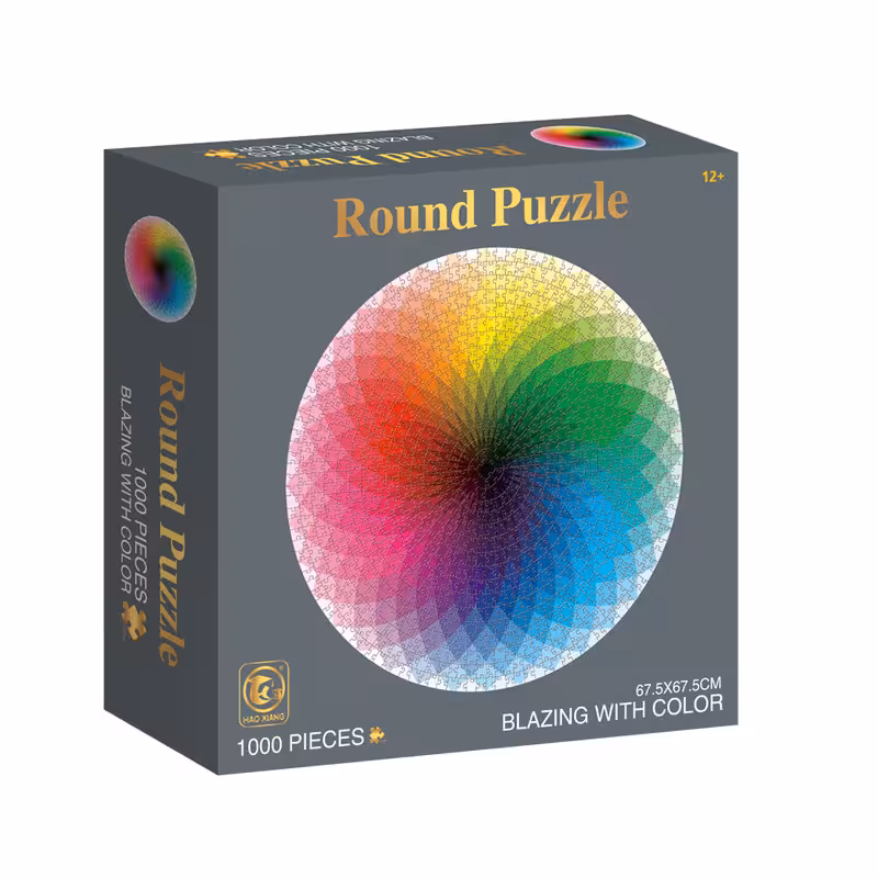 پازل 1000 تکه طرح رنگارنگ مدل دایره | چاوه