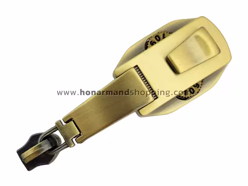 قفل سرزیپ خور رمزدار رنگ زردقلم